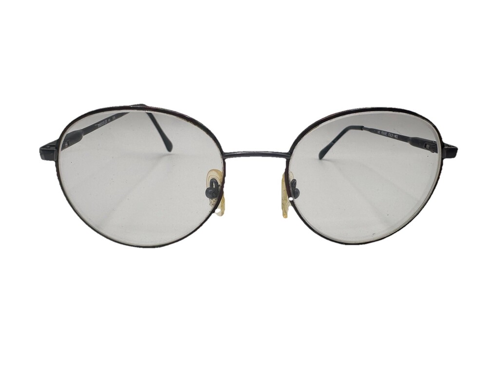 Sferoflex Pat 819 163 Gunmetal Oval Eyeglass Frames 51-18-140